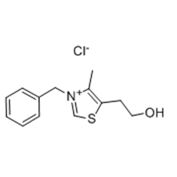 3-bensýl-5-(2-hýdroxýetýl)-4-metýlþíasól-3-íumklóríð