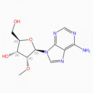 C11H15N5O4 Adenosine, 2'-O-methyl- (7CI, 8CI, 9CI, ACI)