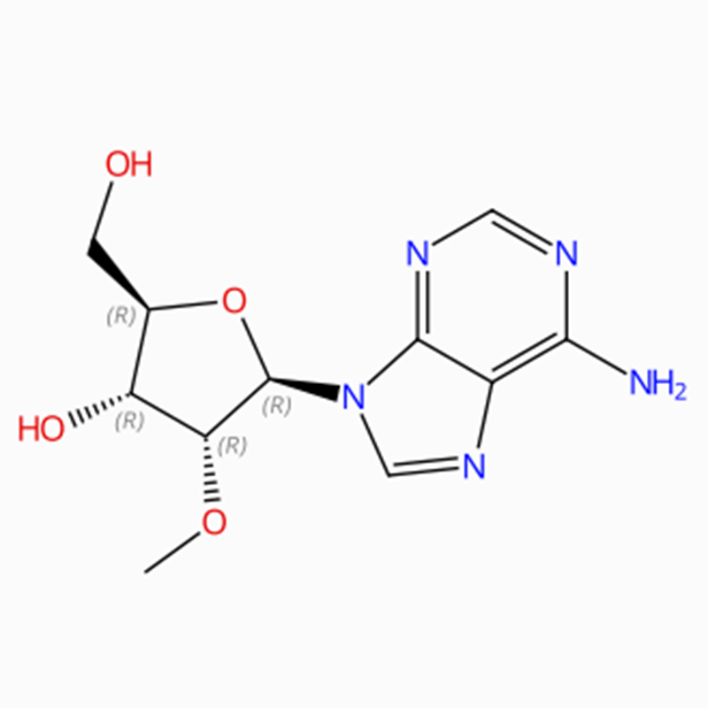 C11H15N5O4 Adenosine, 2′-O-methyl- (7CI, 8CI, 9CI, ACI)