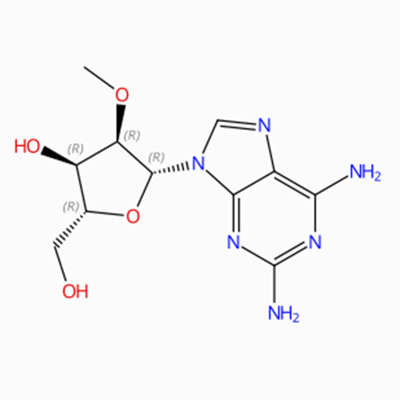 C11H16N6O4 Adenosine, 2-amino-2 ′ -O-methyl- (9CI, ACI)