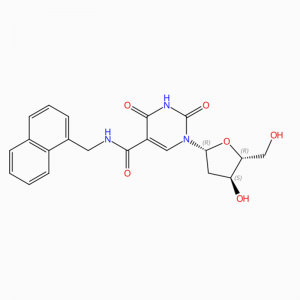 C21H21N3O6 Thymidin, α – [(1-naphthalenylmethyl)amino]- α-oxo- (ACI)