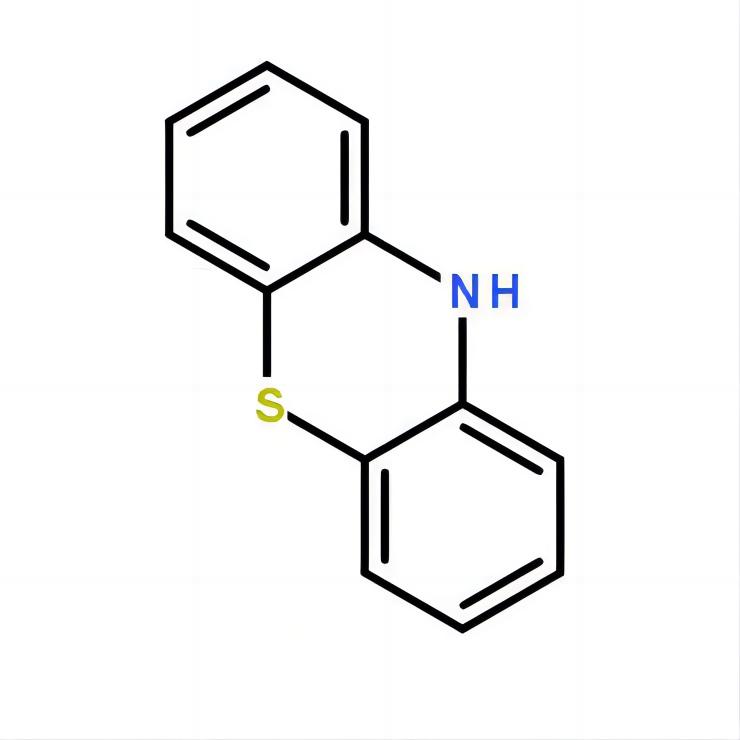 Akril kislota, ester seriyali polimerizatsiya inhibitori Fenotiyazin